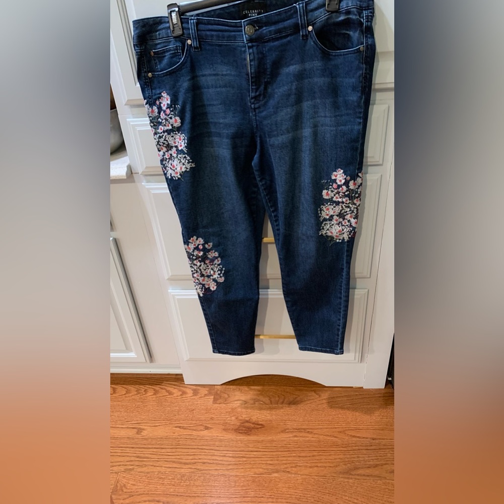 Celebrity pink jeans
